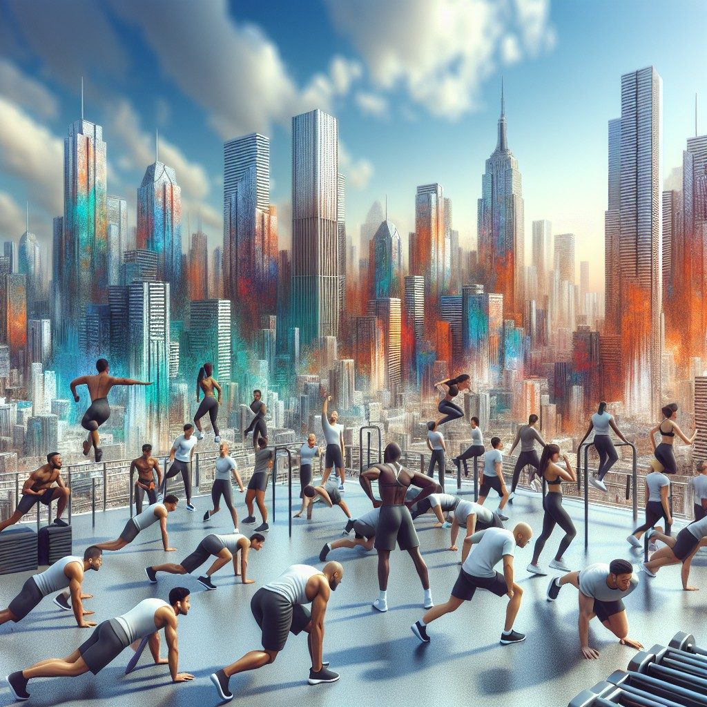 exerciții urban